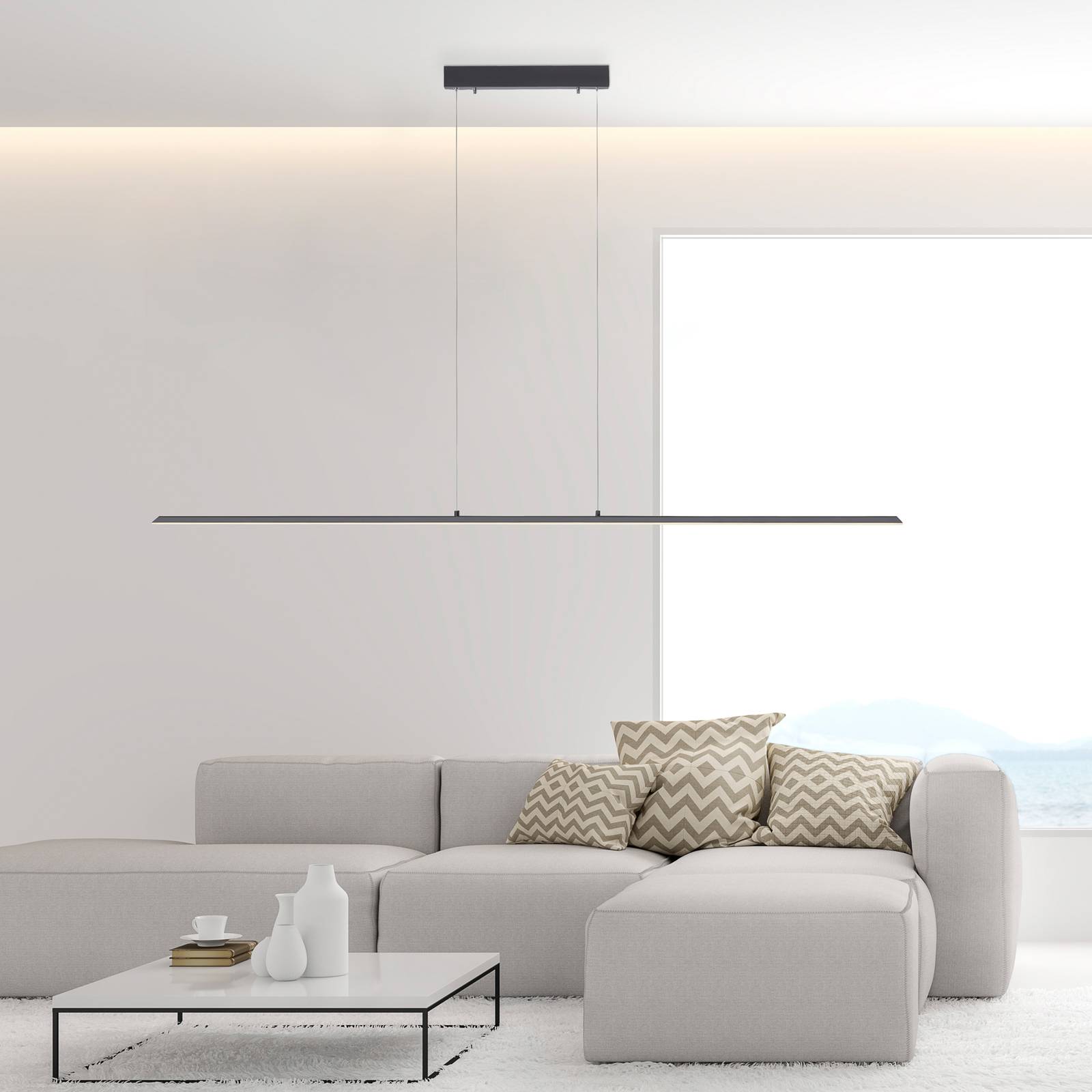 Paul Neuhaus PURE Pure-Lite wisząca LED 160cm antracyt