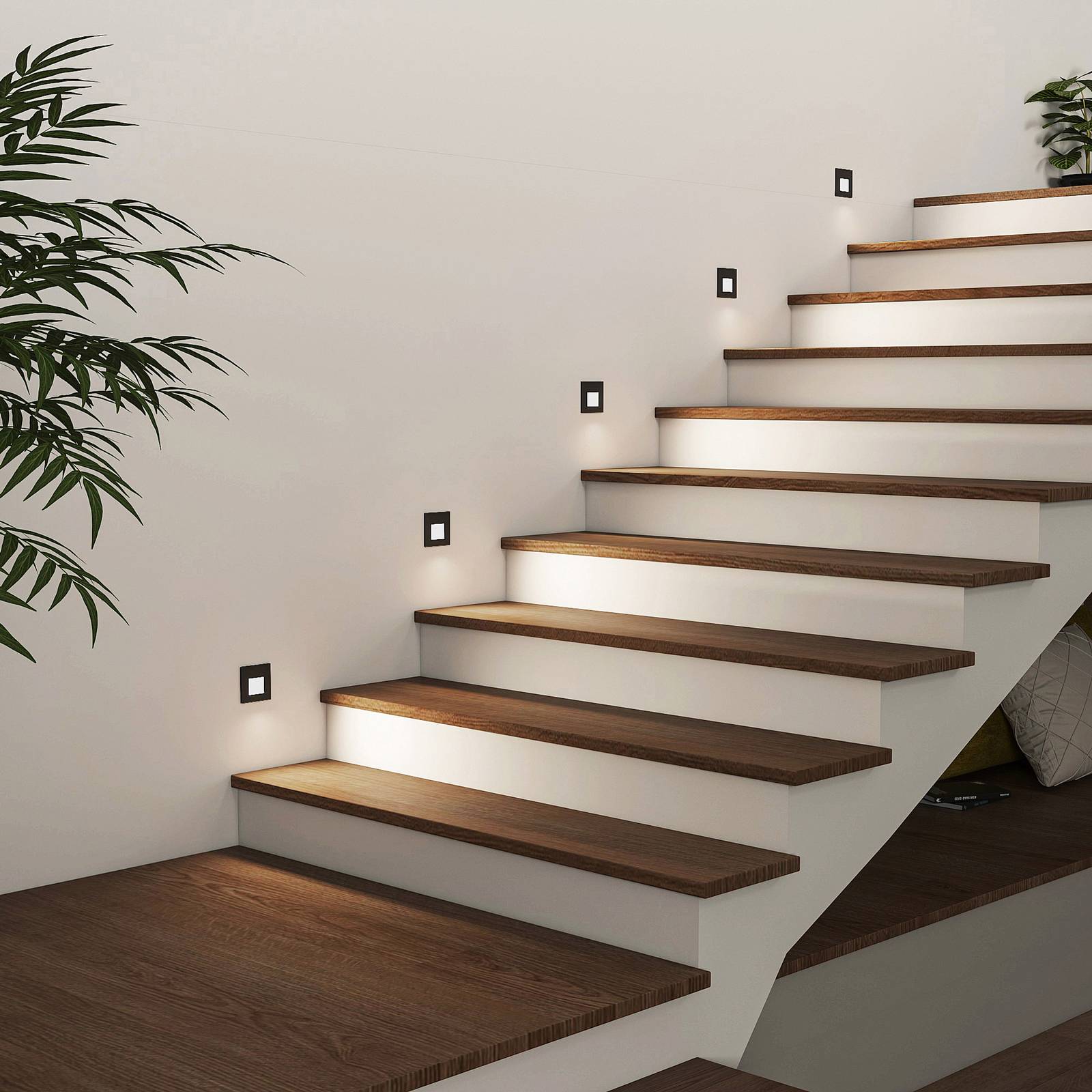 Arcchio Arcchio Vexi oprawa wpuszczana CCT czarna  7,8 cm