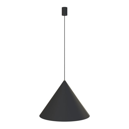 Nowodvorski Loftowa lampa aluminiowa wisząca GU10 35W ZENITH L GU10 wys. 130cm czarny 8005