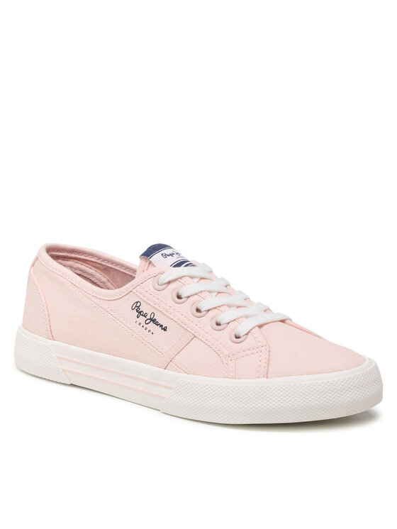 Pepe Jeans Tenisówki Brady W Basic PLS31287 Różowy
