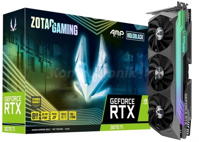 ZOTAC GeForce RTX 3070 Ti AMP Holo 8GB GDDR6X ZT-A30710F-10P ZT-A30710F-10P