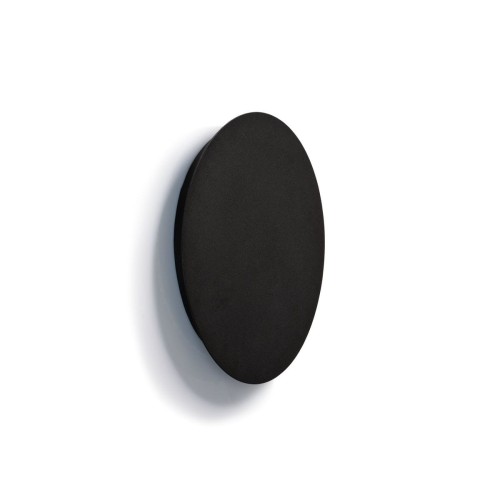 Nowodvorski Lampa ścienna kinkiet LED RING LED M 9W okrąg 25cm 3000K 400lm czarny 7635