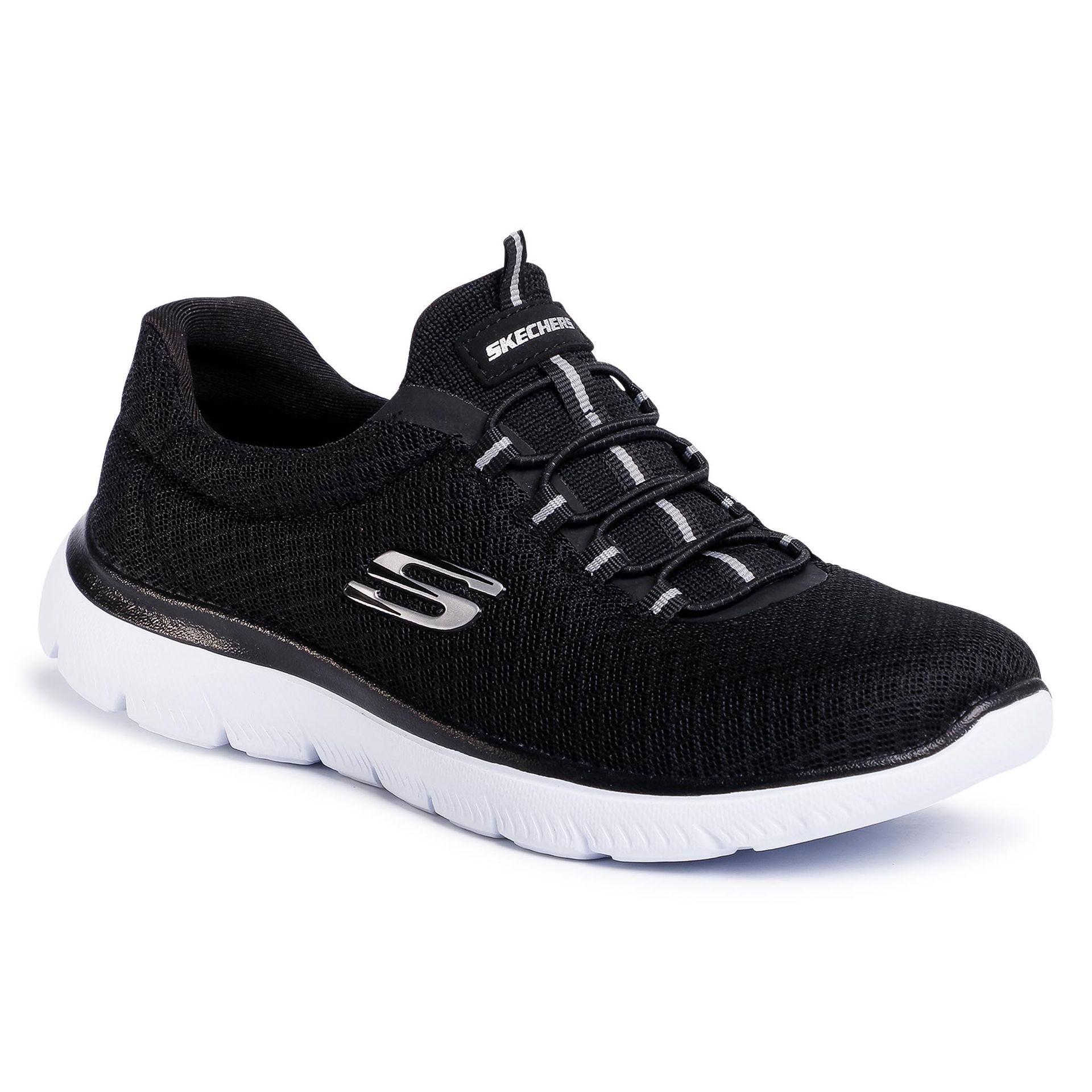 Buty SKECHERS - Summits 12980/BKW Black/White