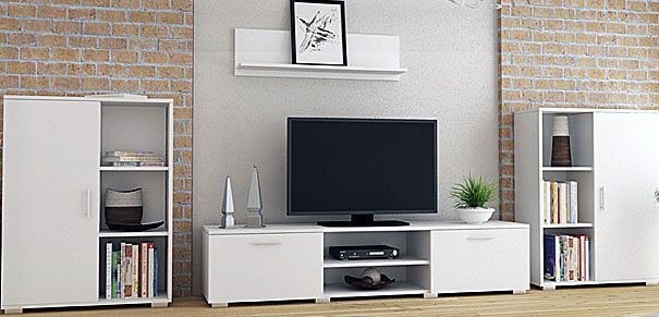 Elior Komplet mebli Pixelo 3X - biały