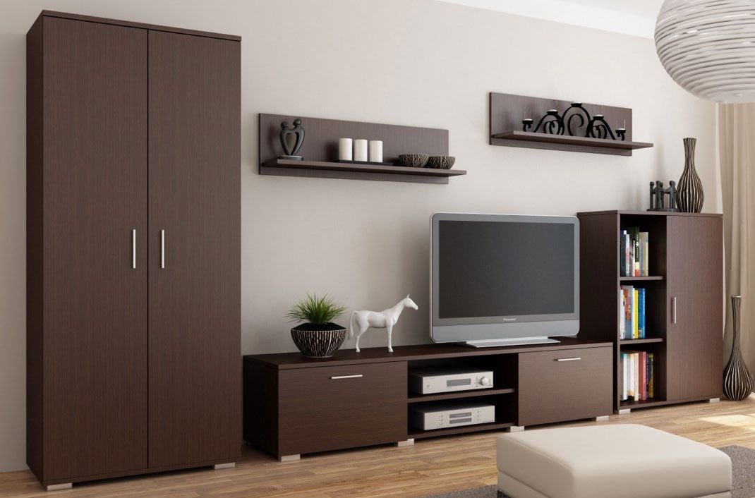 Elior Meblościanka Pixelo 4X - wenge