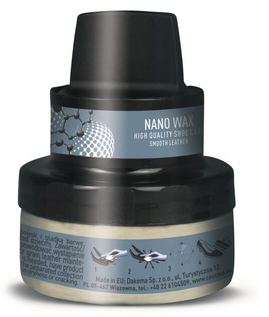 Wosk do skór licowych Coccine Nano Wax 50 ml - bezbarwny (55/27/50)