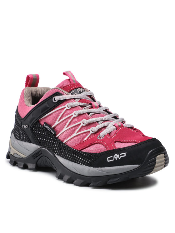 CMP Trekkingi Rigel Low Wmn Trekking Shoe Wp 3Q54456 Różowy