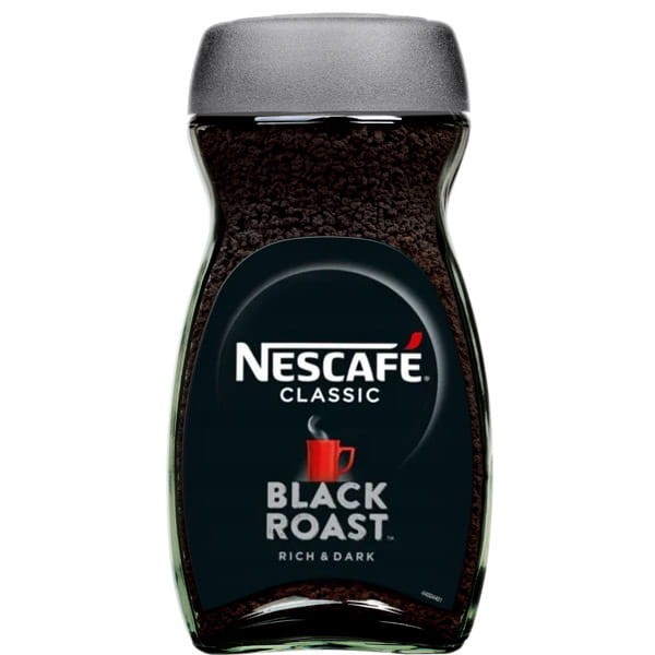 Nescafe Nestle Polska S.A. Classic Black Roast 200g rozpuszczalna NES.BLACK.ROAST.200G