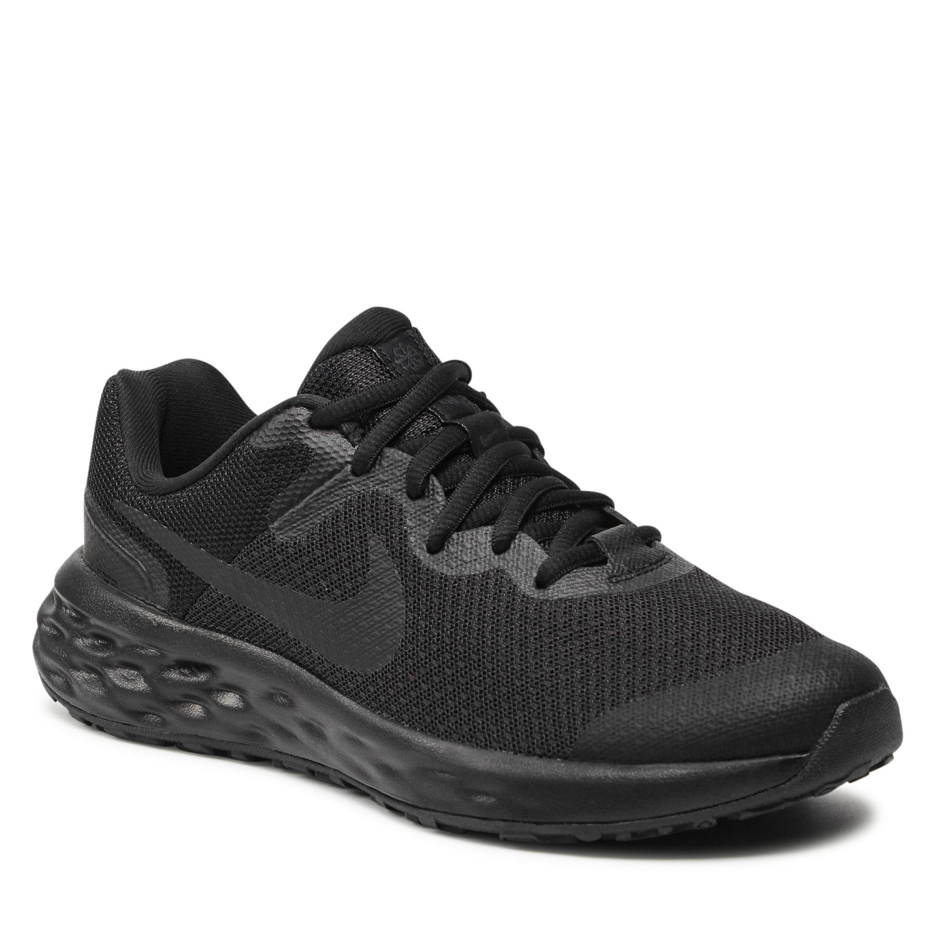 Buty Nike Revolution 6 Nn (GS) DD1096 001 Black/Black/Dk Smoke Grey