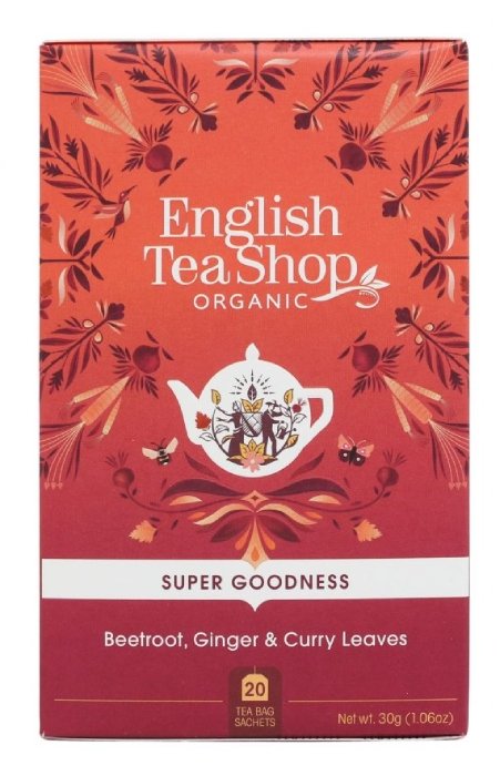English Tea Shop ETS Beetroot, Ginger, Curry Leaves 20 saszetek 3665