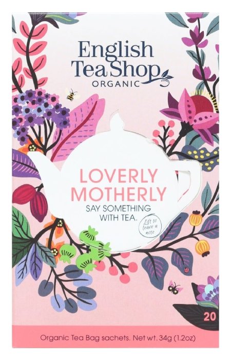 English Tea Shop English Tea Shop, Herbata Loverly Motherly, Mix 5 Smaków, 20 Saszetek