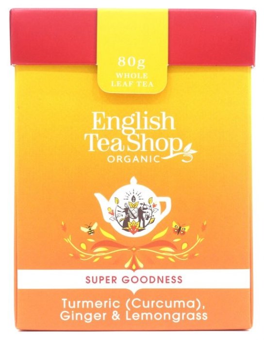 English Tea Shop English Tea Shop, Herbata sypana, Turmeric, Ginger & Lemongrass, 80 g