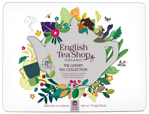 Herbaty English Tea Shop The Luxury Tea Collection - 36 saszetek w metalowej puszce