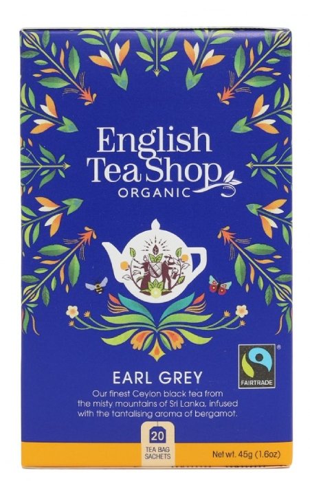 English Tea Shop ETS Fairtrade Organic Earl Grey 100 saszetek 3485