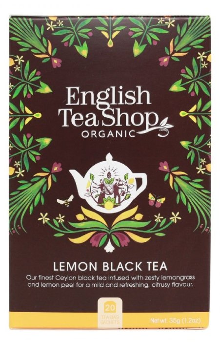 English Tea Shop English Tea Shop Lemon Black Tea - 20 saszetek