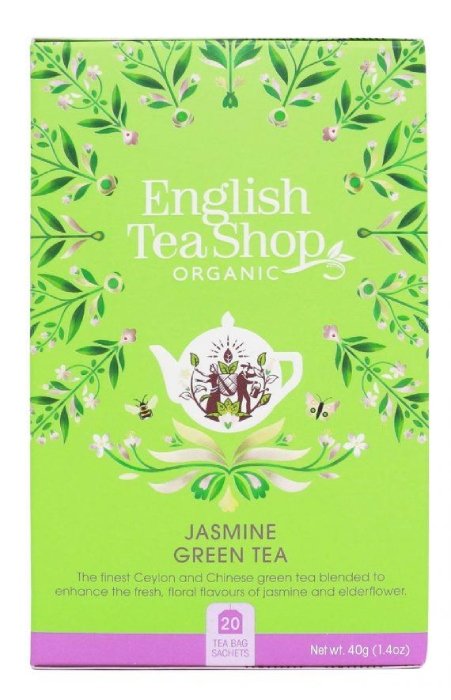 English Tea Shop English Tea Shop Jasmine Green Tea - 20 saszetek