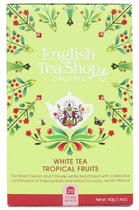 English Tea Shop ETS White Tea Tropical Fruits 20 saszetek 3670