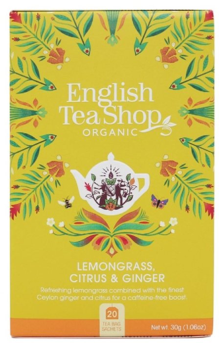 English Tea Shop ETS Lemongrass Ginger and Citrus 20 saszetek 2627