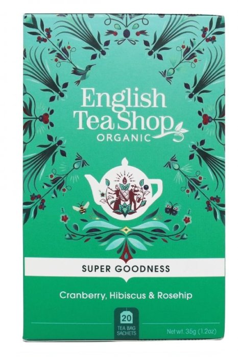 English Tea Shop English Tea Shop Cranberry, Hibiscus & Rosehip - 20 saszetek