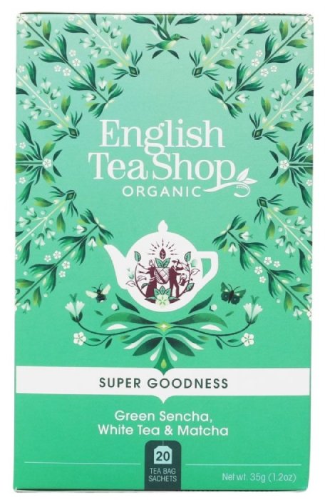 English Tea Shop English Tea Shop Green Sencha, White Tea & Matcha - 20 saszetek
