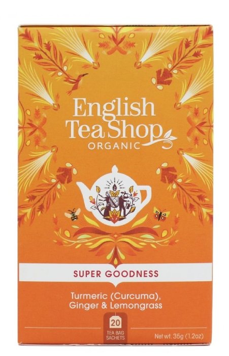 English Tea Shop English Tea Shop Turmeric (Curcuma), Ginger & Lemongrass  20 saszetek CF0D-22722