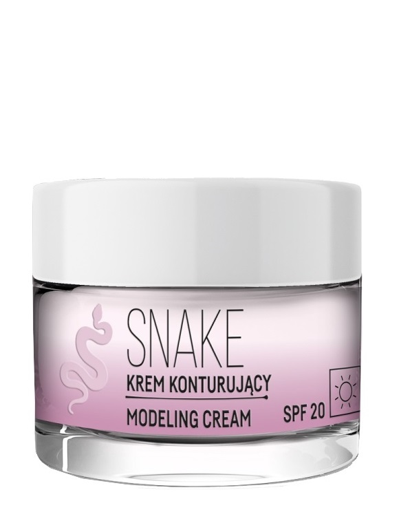 Flos-Lek Krem konturujący na dzień SPF 20 - Skin Care Expert Snake Modeling Cream Krem konturujący na dzień SPF 20 - Skin Care Expert Snake Modeling Cream