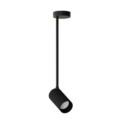 Nowodvorski Lampa punktowa natynkowa MONO LONG M 36cm 10W GU10 czarny 7728
