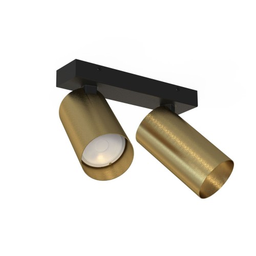 Nowodvorski Lampa natynkowa sufitowa MONO II BRASS 10W GU10 mosiądz 7782