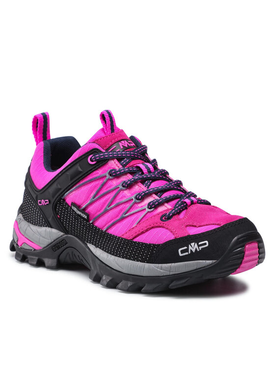 CMP Trekkingi Rigel Low Wmn Trkking Shoe Wp 3Q54456 Różowy