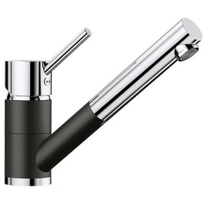 Blanco ANTAS-S Silgranit-Look Czarny/Chrom 526167