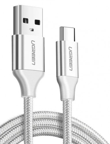 UGREEN Kabel 60130 (USB 3.0 typu C M - USB 2.0 M; 0,50m; kolor biały) 2_223297