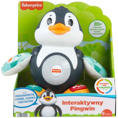 Fisher Price LINKIMALS INTERAKTYWNA ZABAWKA EDUKACYJNA PINGWIN HCJ50