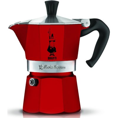 Bialetti Kawiarka Moka Express 1 TZ czerwona 4941