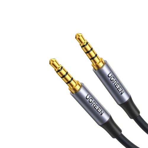 UGREEN kabel przewód AUX mini jack 3.5mm (męski) - mini jack 3,5mm (męski) 2m czarny (AV183) AV183