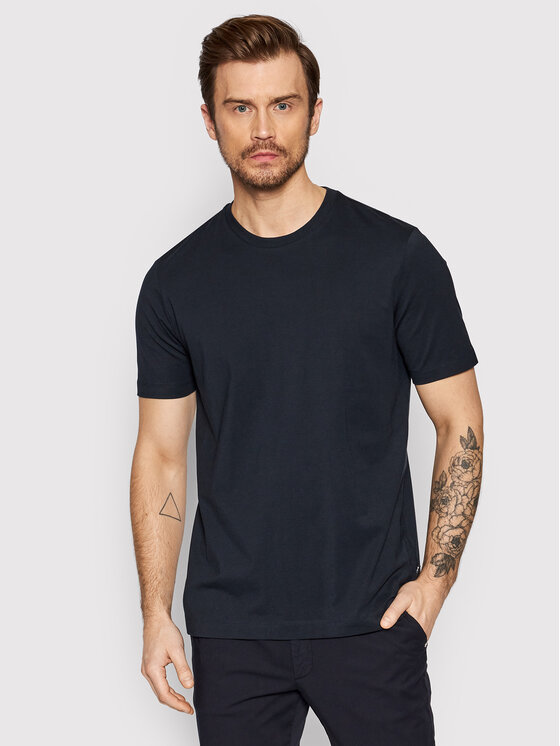 Hugo Boss T-Shirt Thompson 02 50468972 Granatowy Regular Fit