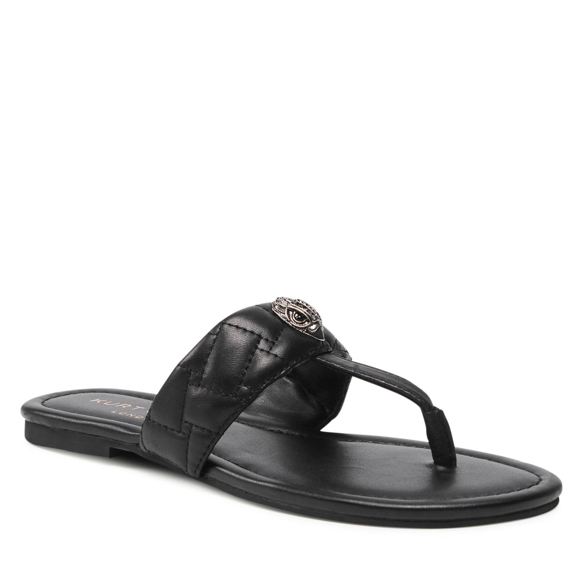 Kurt Geiger Japonki Kensington T-Bar Sandal 8651400109 Black