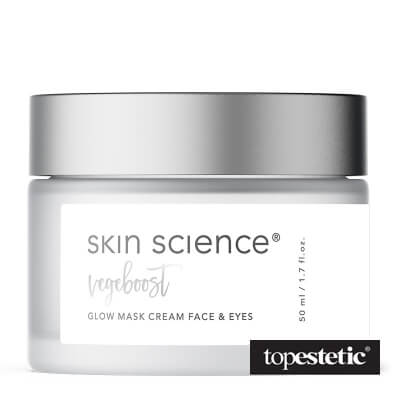 Skin Science Skin Science Glow Mask Cream Face and Eyes Rozświetlająca maska - krem do twarzy i pod oczy 50 ml