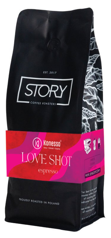 STORY COFFEE ROASTERS Kawa ziarnista Story Coffee Roasters Love Shot 1kg 10940-uniw