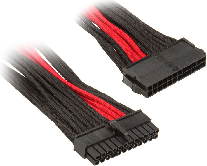 SilverStone ATX24 - ATX24, 0.3m, Czerwony SST-PP07-MBBR