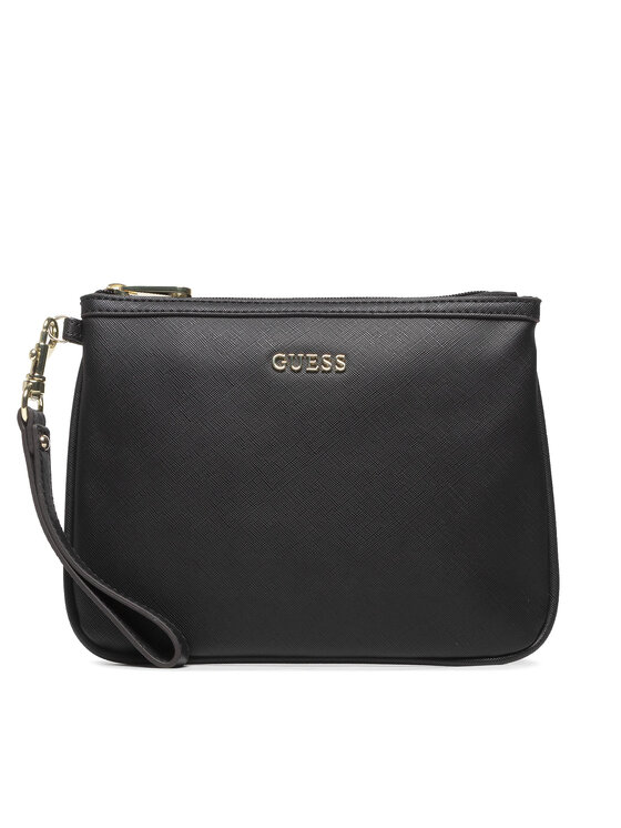 Guess Kosmetyczka Vanille Flat Top Zip PWVANI P2102 Czarny