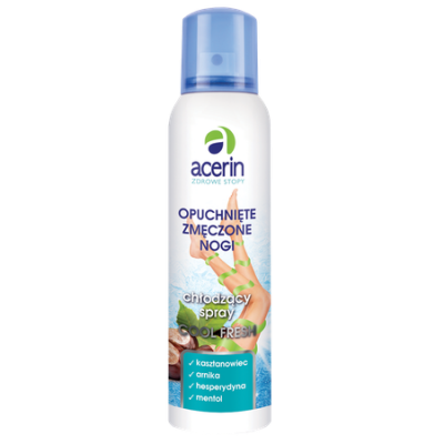 Acerin cool fresh chłodzący spray 150 ml