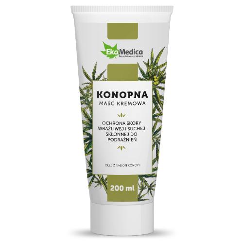 Konopna maść kremowa 200 ml EkaMedica 1127154