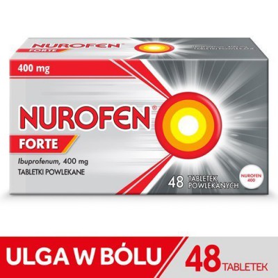 NUROFEN FORTE, 48 tabletek - !!! WYSYŁKA W 24H !!!