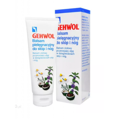 Gehwol Bein balsam - Balsam pielęgnacyjny do stóp i nóg - 125 ml