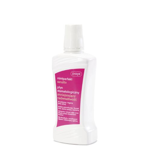 Ziaja Mintperfect Sensitiv Płyn Stomatologiczny Zmniejszający Nadwrażliwość 500ml
