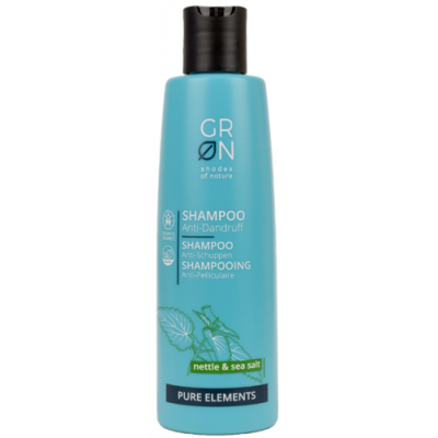 GRN shades of nature Szampon przeciwłupieżowy Pokrzywa i sól morska PURE ELEMENTS 122 30026