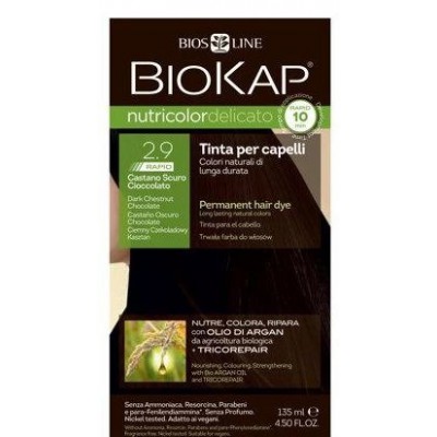 Bios Line S.P.A Biokap Nutricolor Rapid 2.9 Ciemny Czekoladowy Kasztan 135 ml