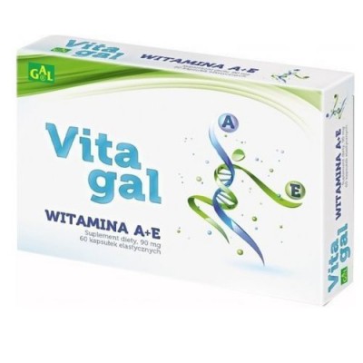 GAL Vitagal witamina A+E x 60 kapsułek Gal