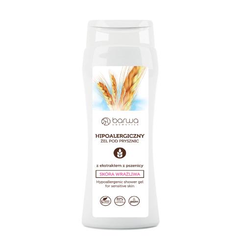 Barwa Natural Hypoallergenic żel pod prysznic do skóry wrażliwej (Wheat Exktract Enriched with Aloe Vrea Juice) 400 ml