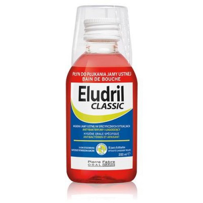 PIERRE FABRE ELUDRIL płyn do płukania jamy ustnej, 200 ml Wysyłka kurierem tylko 10,99 zł